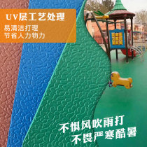 Outdoor plastic sports floor glue 5 0 outdoor basketball court playground track floor mat PVC floor