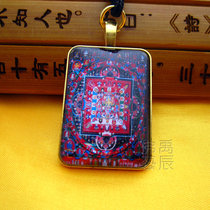 YC23A4 new boutique financial resources Tianmao Mancha Luo Thangka brand pendant Tibetan land will bond necklace custom