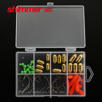 Texas Fishing Group Crank Hook Bullet Copper Soft Bait Luya Bait Fake Bait Accessories Set