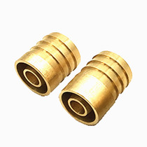 Solid Wood tea tray drain copper pipe high quality brass double layer water outlet copper joint kung fu tea set tea ceremony spare parts