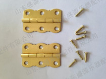 Shengyuan manufacturers Piano accessories spectrum frame hinge bookshelf hinge Copper hinge with a pair of screws price