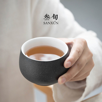 Thirty-year-old Ruyi Master Cup single cup tea cup ceramic home kung fu tea set large tea cup personal special