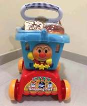 New Japan Original Bread Superman Childrens supermarket shopping cart over 3 years old baby cart toy girl