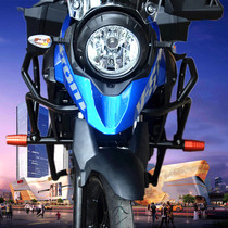 Suitable for Suzuki DL250-C A bumper front guard bar competitive bar insurance anti-drop lampshade shield