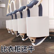 Adhesive hook strong viscose creative hole-free paste cute hook decoration a long line of hanging unscented decorative wall