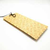 (Kraft paper bag) beautiful and practical bookmarks cowhide envelope packaging bag gift bag gift bag storage bag