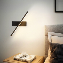 Nordic Creative Light Luxury Headboard Wall Lamp Modern Minima Living-room Bedroom Stairs Balcony Aisle LED Reading wall lamp