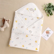 Newborn package baby spring and autumn summer out to be wrapped in pure cotton baby wrapped by delivery room swaddling scarf