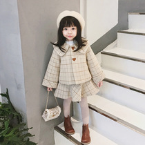 qiu qun female childrens clothing in the spring and autumn winter suit children female baby female treasure ocean gas small fragrant spring models 2020 nian New