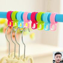 50 multi-functional drying rack wind hook drying rod clothes rail clothes hanger anti-slip wind buckle hook round pipe buckle