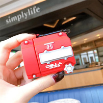 Spoof car engine AirPods1 2 earphone case Wireless protective cover personalized silicone anti-drop soft case applicable