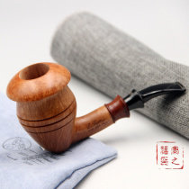 Italian Viprati Heather pipe Luigi Viprati handmade glossy pipe E