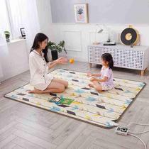 Electric mobile living room household mat bedroom carpet Nordic wind heating floor heating floor heating floor heating geothermal floor mat bedside