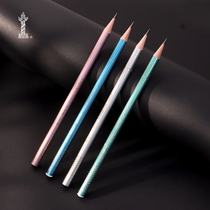 China brand 6916 dip head HB pencil writing pencil Student pencil Childrens pencil Office pencil round rod is not easy to break writing practice pencil China official flagship store