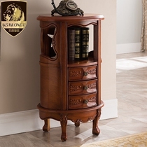 Several telephone racks American-style sides living room sofa corners European-style corner side cabinets bedroom bedside tables table lamps shelves