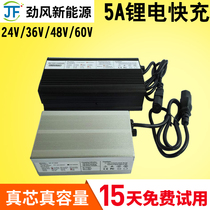24V36V48V60V72V lithium battery charger Electric bicycle tricycle 5A lithium battery charger