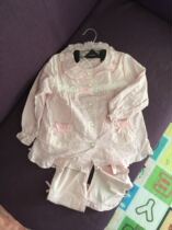 Clear Goods Day Single Pure Cotton Childrens Home Clothes Girl Sleepwear Super Cute Three Sets Two Single Beats No Shipping