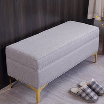 Nordic Light Lavish Changing Shoes Stool Storage Sofa Iron Art Bed Tailstool Rectangular Mesh Red Clothing Store Rest Of The