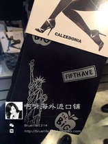 (Spot)Calzedonia Goddess of Liberty Black impermeable personality Pantyhose