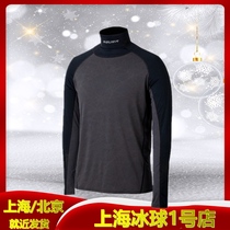 New bauer ice hockey quick-drying suit Adult childrens hockey high tie Neck long sleeve quick-drying suit