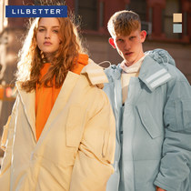 Lilbetter Couple cotton coat National tide frock bread suit Winter quilted jacket Male cotton suit couple clothing tide brand jacket