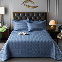 Bed cover 2021 New European-style pure colour clip cotton quilted three-piece double face laying double-purpose high-end bed linen mattress