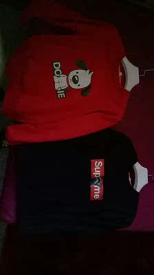 衣服收到后，宝贝特别开心，这是他自己挑选的图案，没让我们失望，第二天就直接穿着了