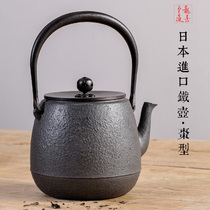 Longshantang Japan imported non-coated cast iron pot cooking teapot cooking teapot home inner wall kung fu teapot