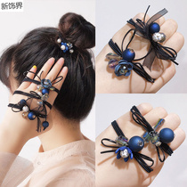 Low ponytail hair ornaments special grab 6-24 hair circlehead rope Adult child female tied hair tie rubber band hair rope