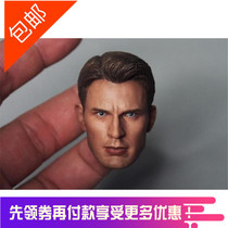 Head carving 1 6 Soldiers Head Sculpture Model Beauty Team without Neck Engraving Spot