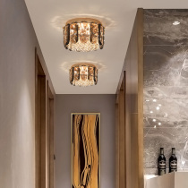 Light luxury aisle lights corridor lights crystal ceiling lights Post Modern entrance lights simple hall balcony lamps
