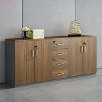 Cabinet Wood Information Floor Cabinet Office Short Cabinet Subminima Modern Lockers Partition Side Cabinet Tea Water Cabinet