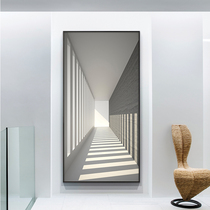 Picture of the Great Office of the Villa of the Cross-mural Hotel in the Corridor of the extended space of the decorative painting space