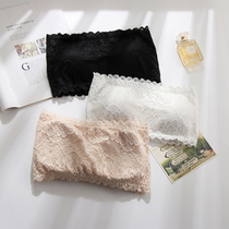 Lace wipes underwear and coat with shoulder-wrapped chest and closing vest to wear anti-walking bras