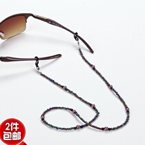 SZL GLASSES fashion sunglasses chain hanging neck rope elegant fashion tide parents gift travel accessories