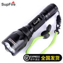 SupFire strong light flashlight Shenhuo C10 long-range rechargeable waterproof Shenhuo outdoor riding LED