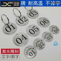 Malatang sauna size number stainless steel digital spicy brand rental waterproof stainless Bath label number rental listing