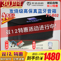 Winner Tianyi TY-B02 Wireless Bluetooth Audio Box Computer Active Audio Multimedia Background Music National Science