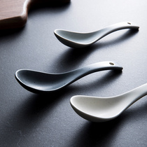 That is small spoon ceramic spoon porcelain spoon home soup creative cute childrens rice spoon baby spoon