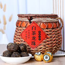 Fuding Old White Tea 2015 Date Fragrance Tea White Tea Dragon Pearl Small Tuo Tea Old Shoubrow Brow Brow Brooding Gift Box 500g