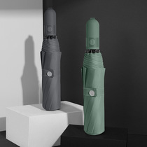 Automatic Umbrella Mens Large Double Folding Sunscreen Umbrella Womens parasol Windproof Umbrella