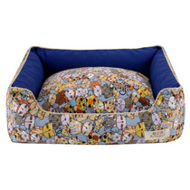 Kennel Large dog Winter warmth Winter cat nest Four seasons universal dog bed Bite-resistant canvas nest Dog supplies