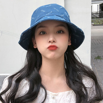 Harajuku retro cowboy fisherman hat female tide wild Korean version of the hole pot hat Student street Japanese visor hat male