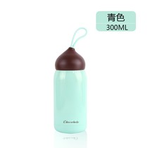Chocolate thermos cup female portable cup student household seal stainless steel teacup mini cup