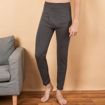 Autumn pants 2019 new high waist single cotton wool pants mens spring and autumn elderly warm stretch pants