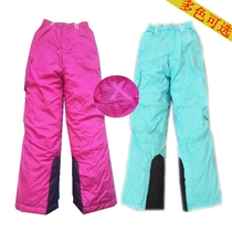 Foreign trade original single childrens outdoor ski pants stormtrooper pants Mens and womens winter windproof waterproof cotton pants