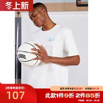 ZONEiD 2021 summer new short sleeve T-shirt mens print sweat-absorbing breathable loose casual sports round neck top