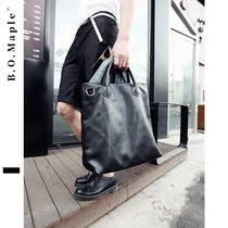 BOMaple Korean version of the hand bag mens fashion casual large capacity new handbag wild vertical one shoulder messenger bag