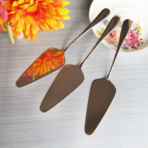 Stainless Steel Cake Turner Knife Triangle Pizza Shovel Baked tool Cheesecutter