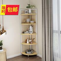 Small Bookshelf Large Capacity 22 Amount Short Cabinet Easy Corner Cabinet Corner Cabinet Corner Cabinet of Pendulum Pieces Home Adornment Book